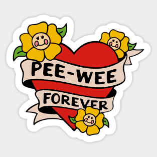 Pee Wee Herman Forever - “Au revoir Pee Wee! Sticker